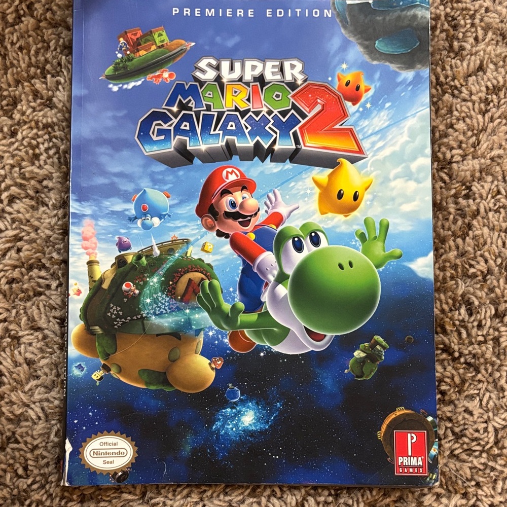 Nintendo Super Mario Galaxy 2 Guide premiere edition